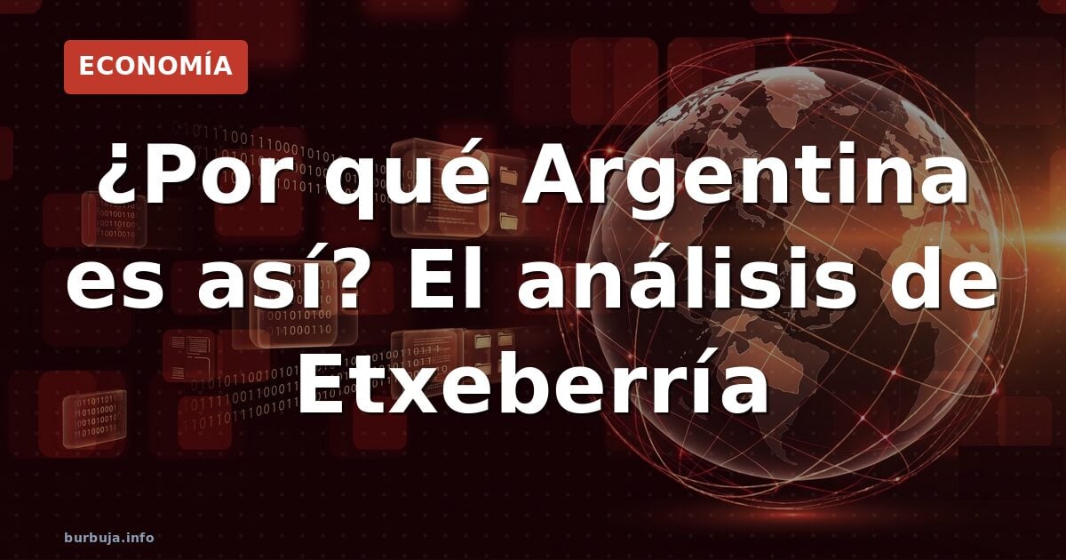 Lucía Etxeberría desmonta la argensimia?