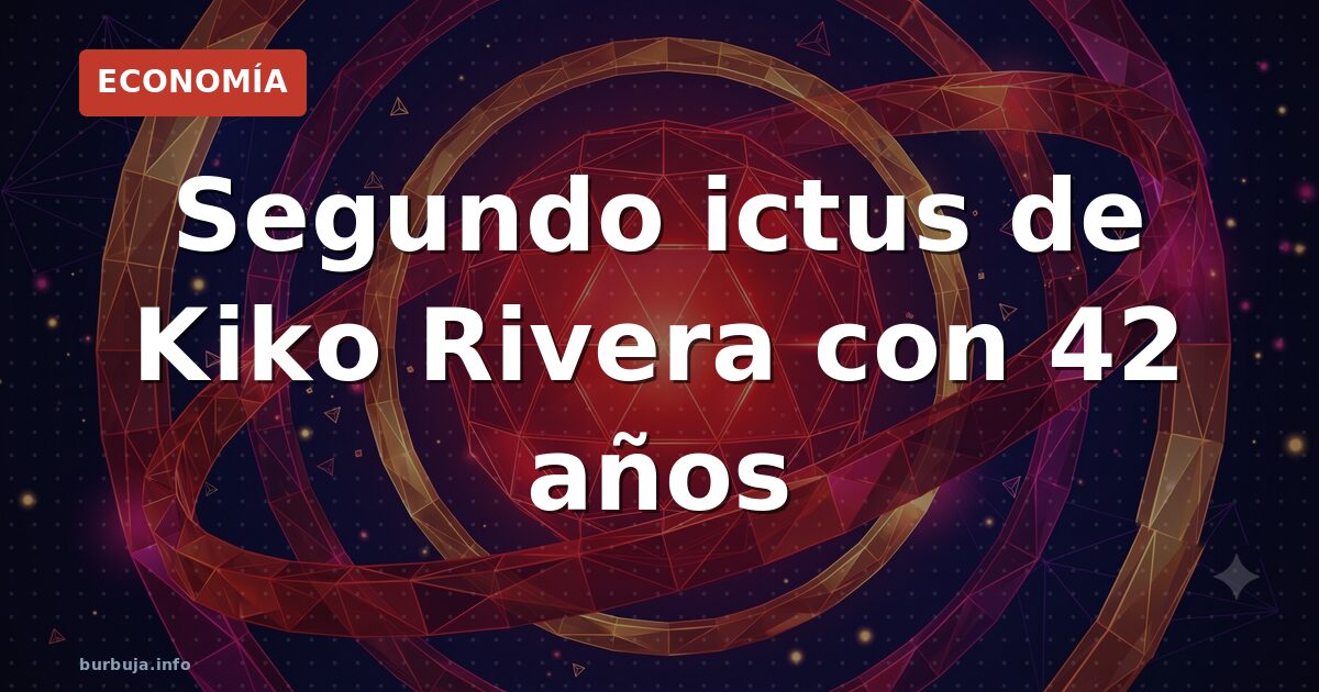 El segundo ictus de Kiko Rivera: ¿estrés o excesos?