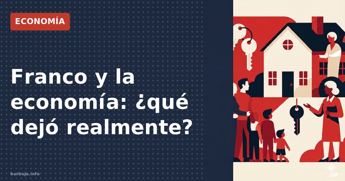 Franco y la economía: ¿qué dejó realmente?
