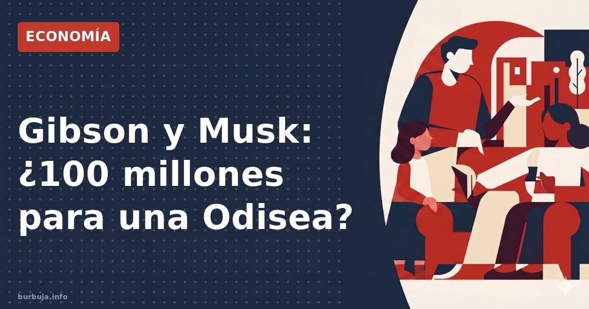 Musk financia a Mel Gibson: 100M por La Odisea