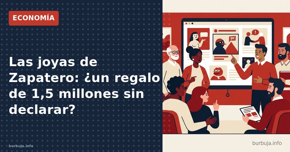 Las joyas de Zapatero: un regalo de 1,5 millones