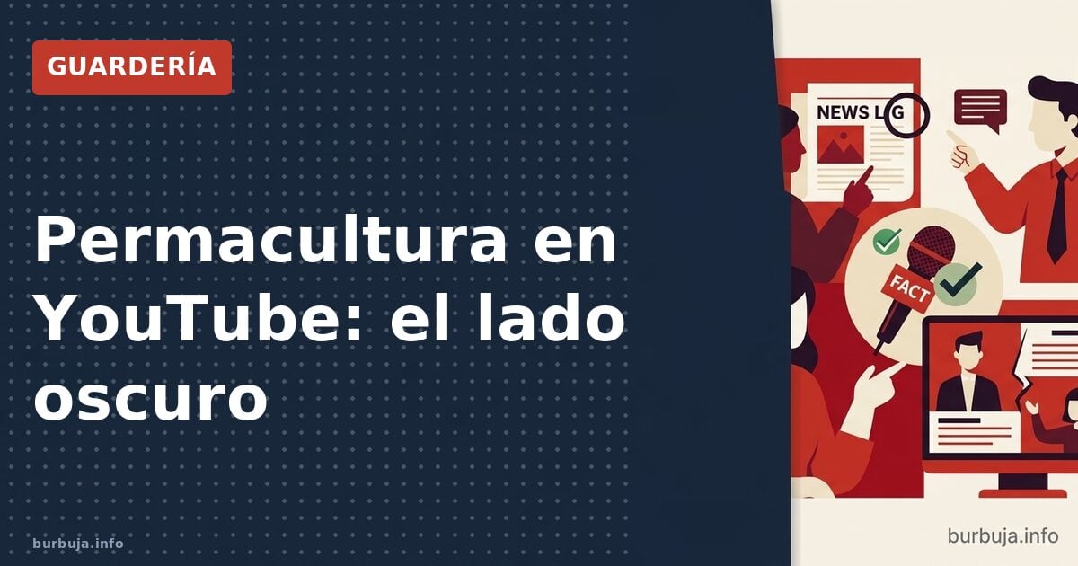 Permacultura en YouTube: el lado oscuro
