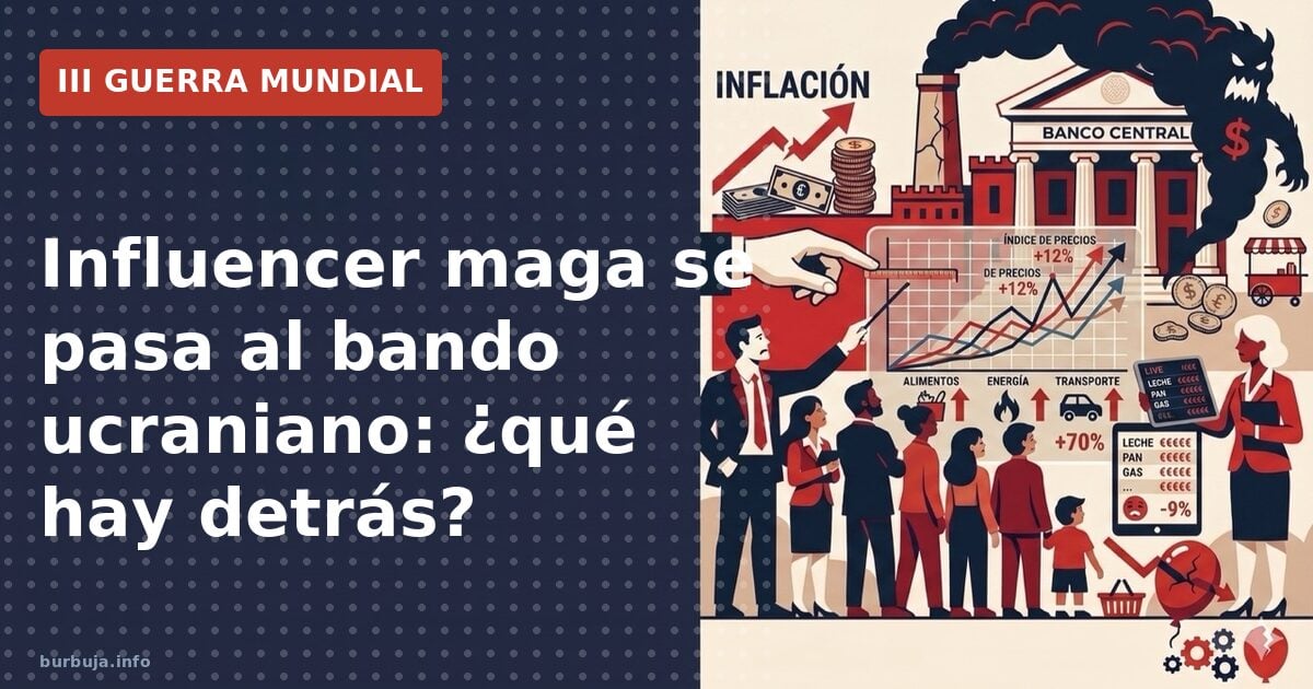 El giro de otro influencer maga: ahora es pro-Ucrania tras el pastizal