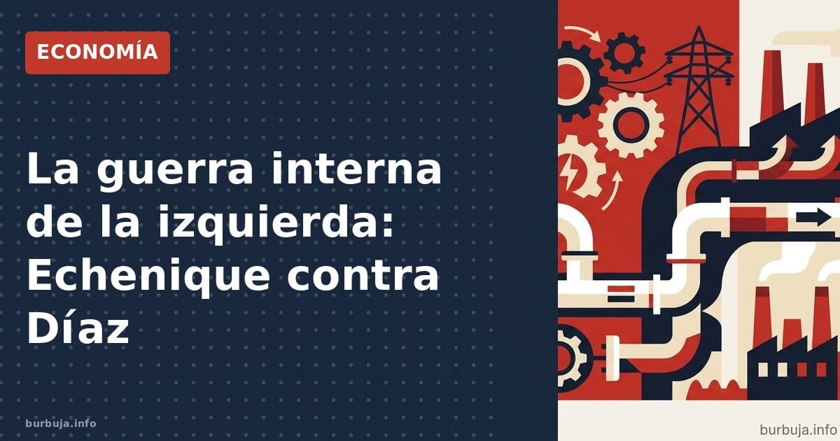 Chalet y dietas: la guerra interna de la izquierda estalla