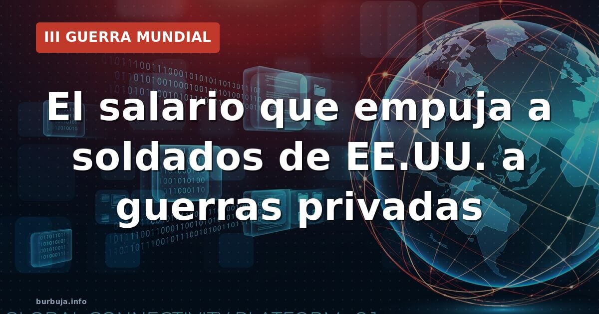 Soldados de EE.UU.: bajos salarios y reclutamiento por necesidad