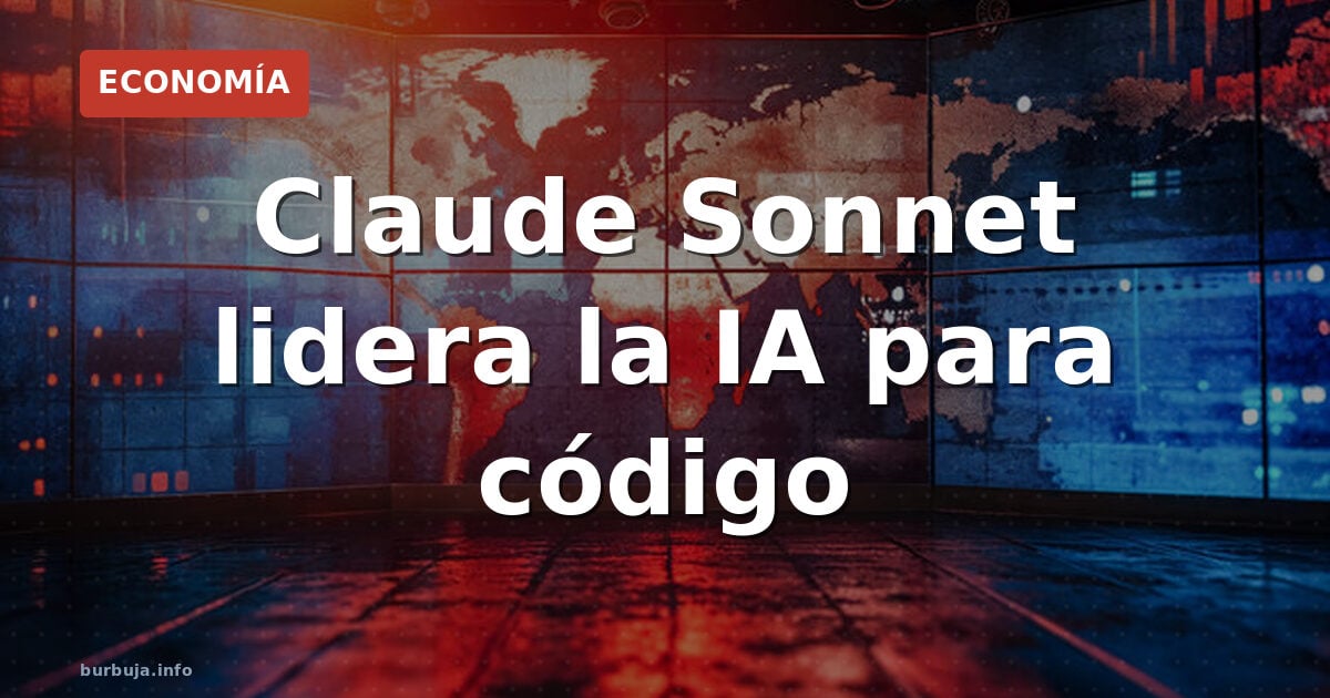 Claude Sonnet lidera la IA para código