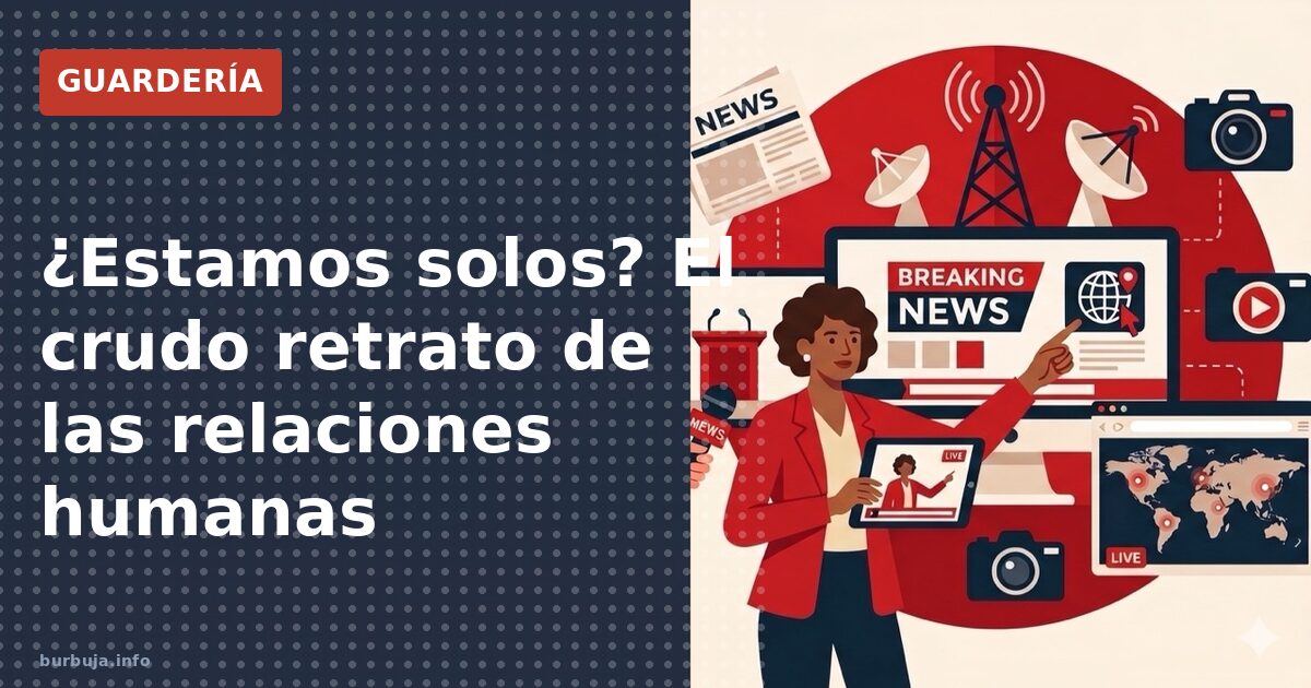 ¿Por qué cada vez más gente se siente sola?