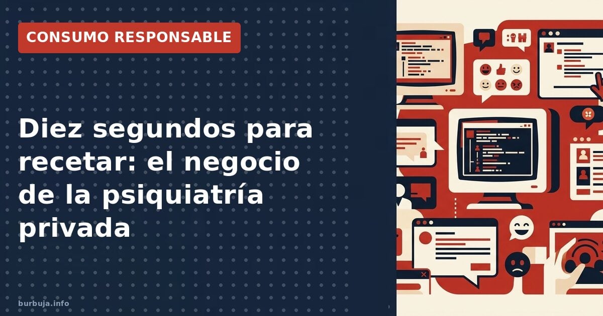 Psiquiatras privados: recetas exprés sin control ético