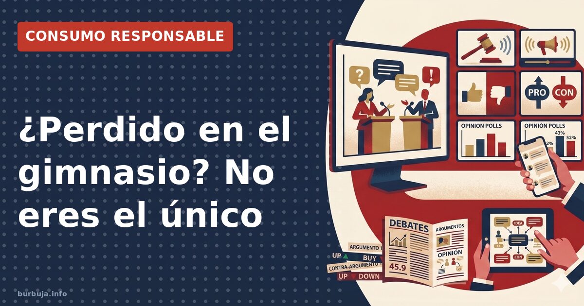 ¿Perdido en el gimnasio? No eres el único