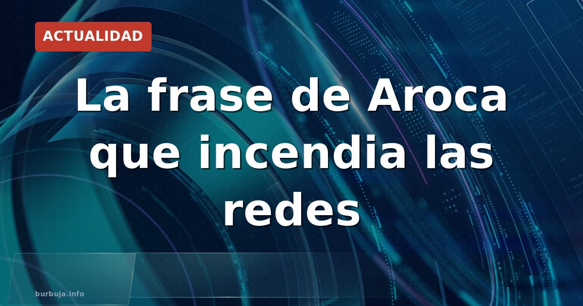 El 'que se jodan' de Aroca en TVE que divide