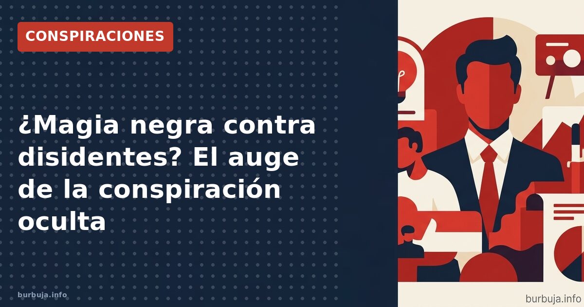 ¿Te juegan una brujería? El nuevo miedo de los conspiranoicos