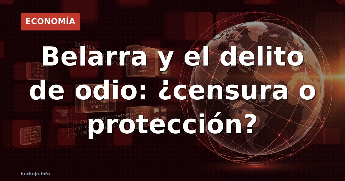 Ione Belarra en un acto político, rodeada de banderas, mientras la polémica sobre el término nazi y el delito de odio crece
