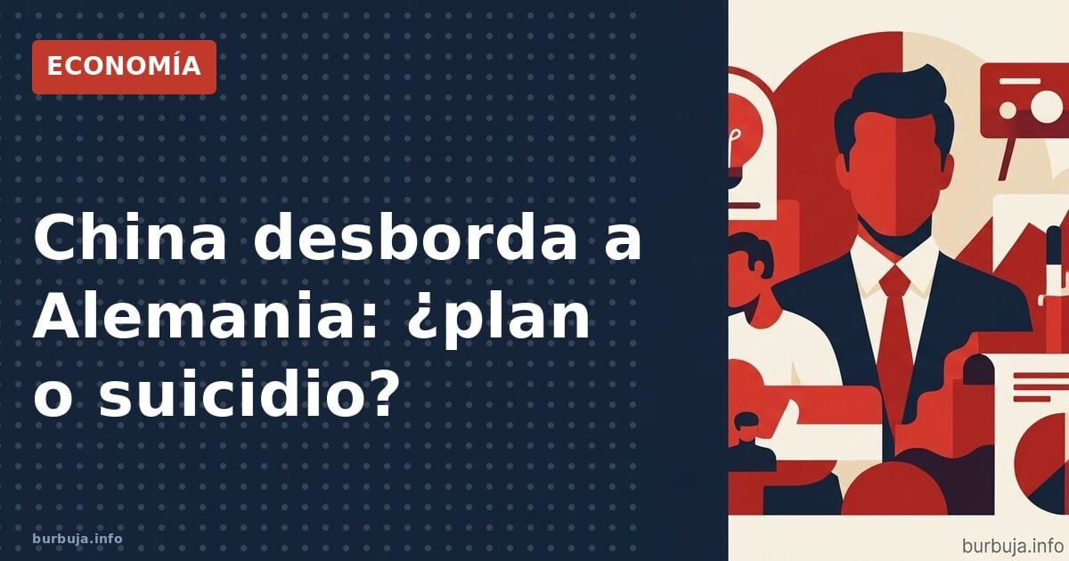 China desborda a Alemania: ¿plan o suicidio?