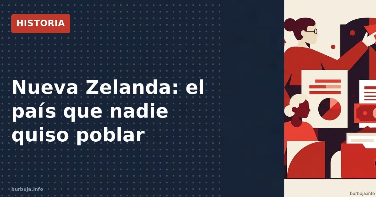 Nueva Zelanda, el país que no logra llenarse