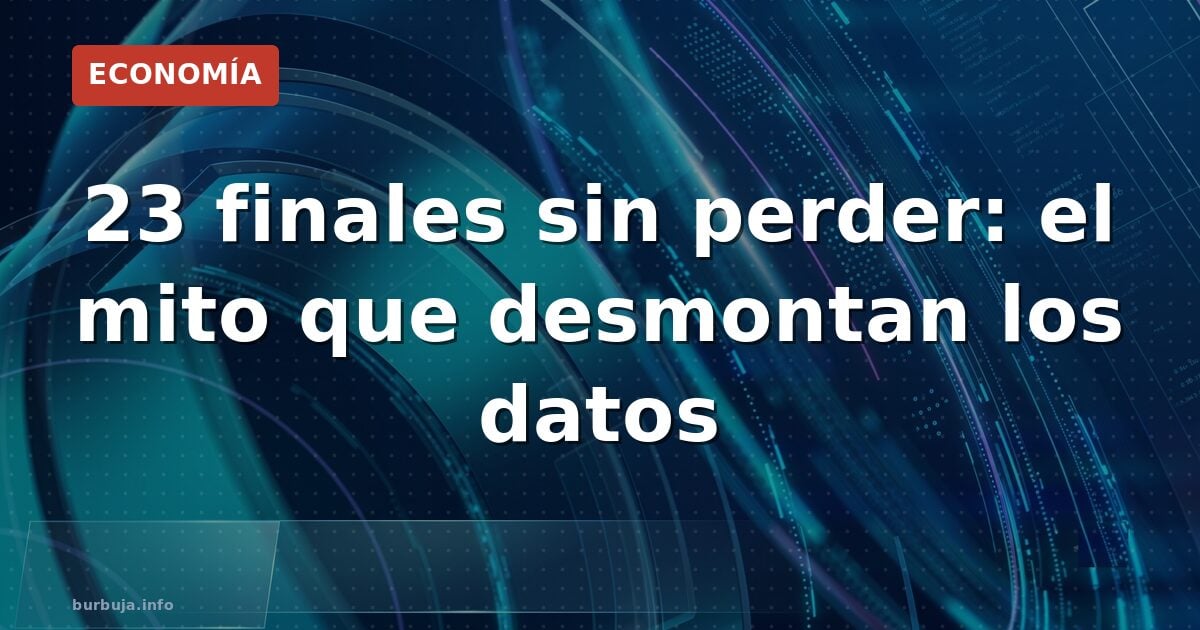 ¿Imbatibles? La estadística que no cuadra