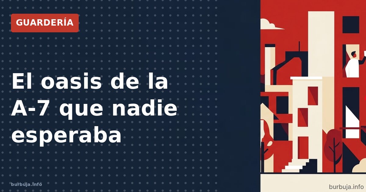 El oasis de la A-7 que nadie esperaba