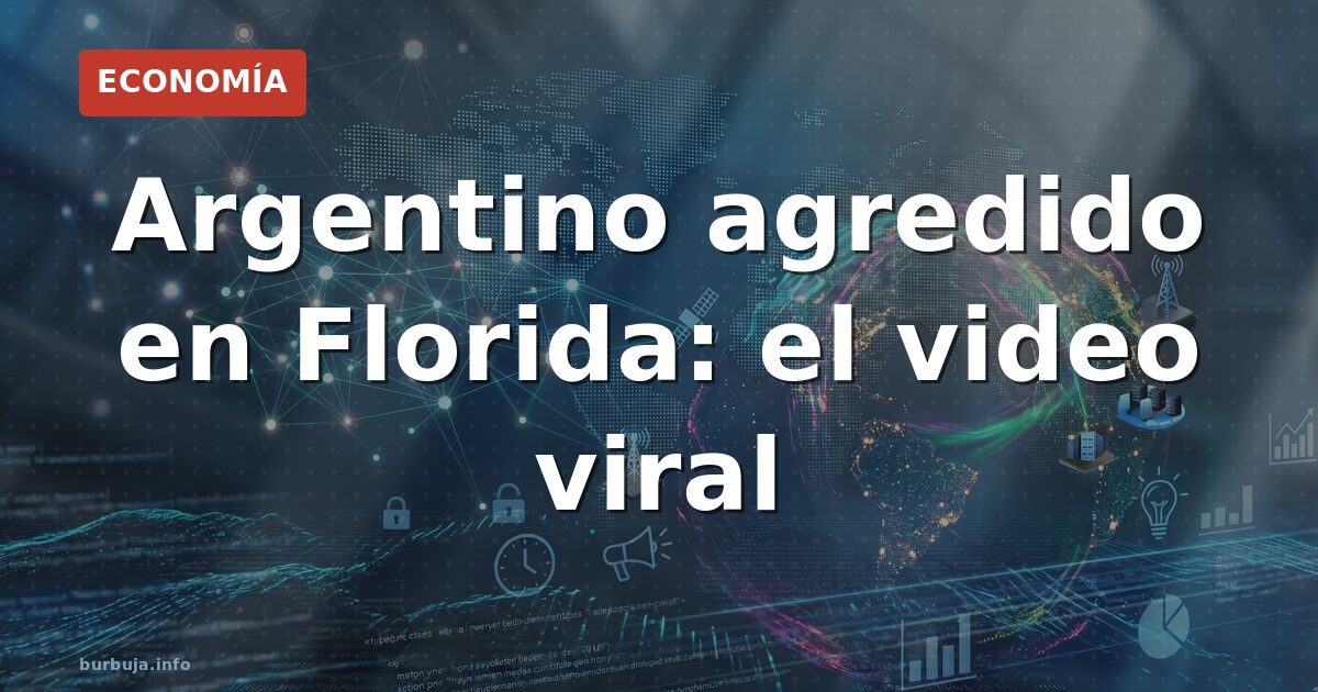 Argentino linchado en Florida por su actitud racista
