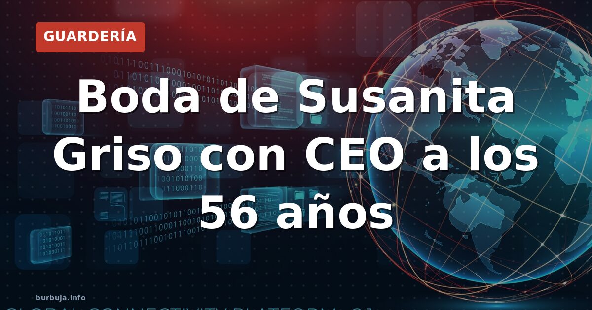 Susanna Griso se casa a los 56 con un CEO un año menor