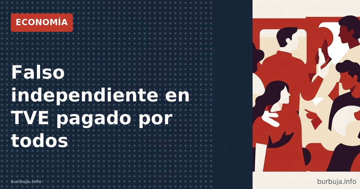 El bombero de TVE que no apaga fuegos
