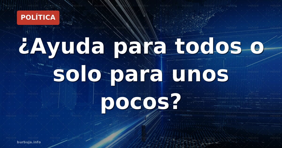 Desalojados sin ayuda: ¿clientela vs españoles?