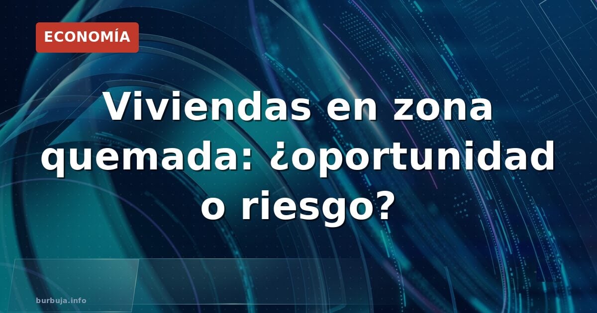 ¿Plan Marshall de casas en suelo quemado?