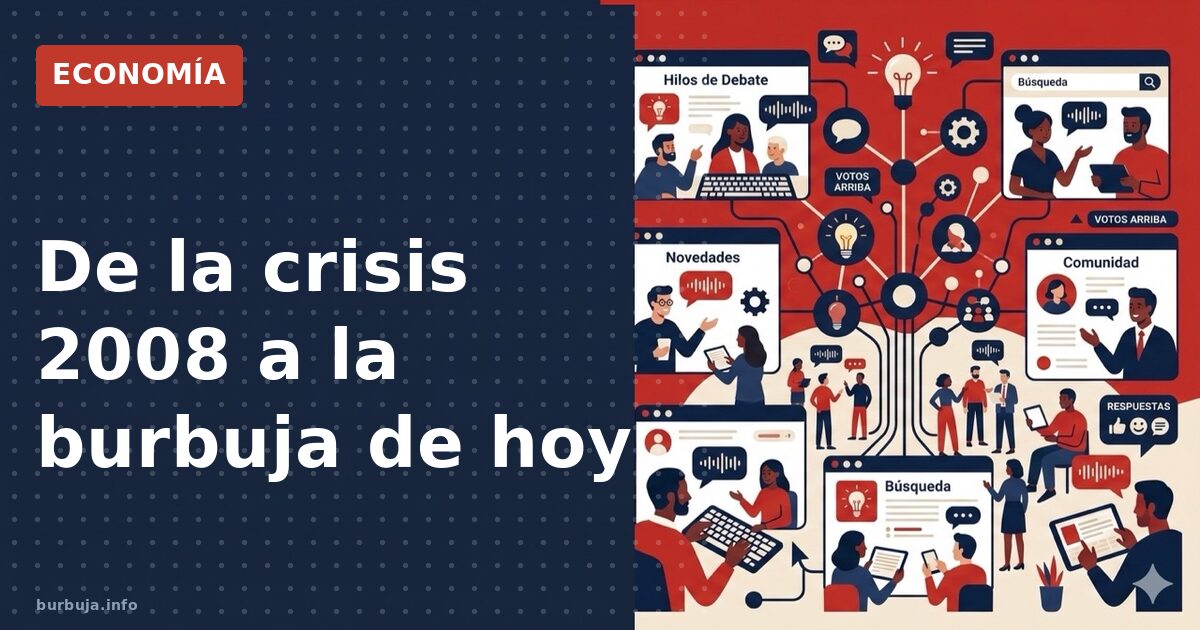 La burbuja avisada en 2006 vuelve con otra cara