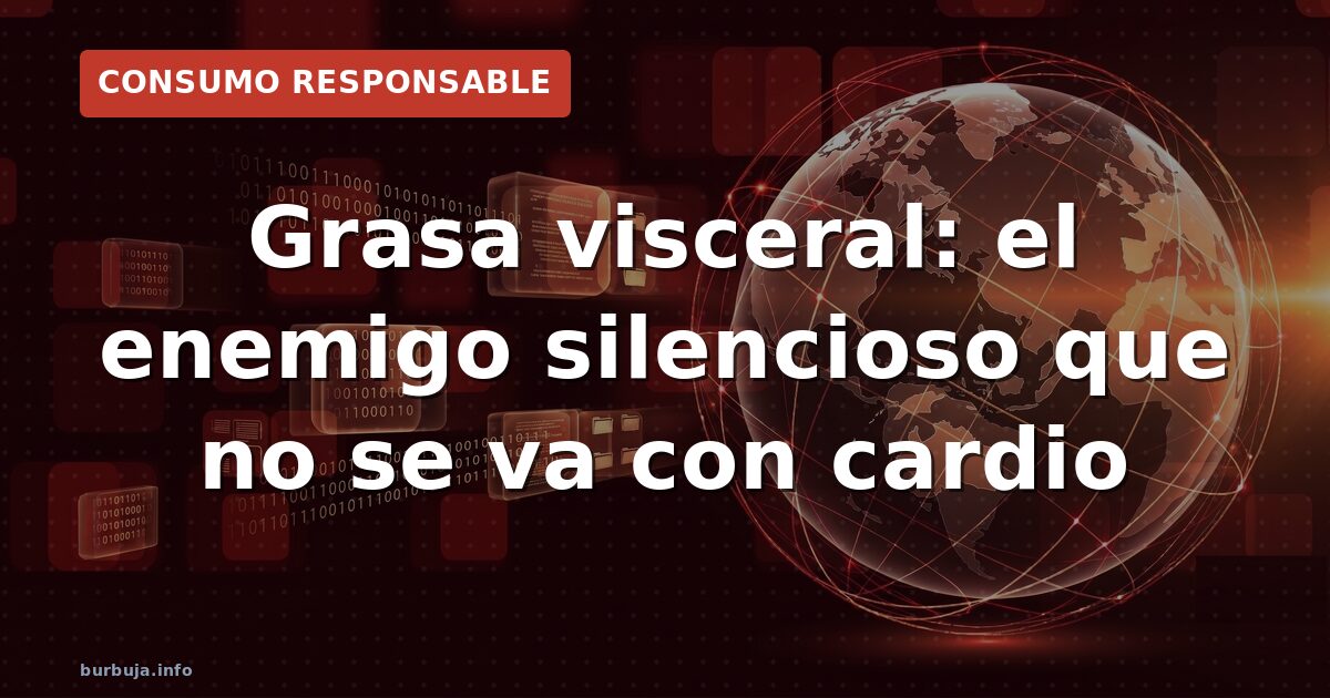 Así se combate la grasa visceral cuando el gimnasio no funciona