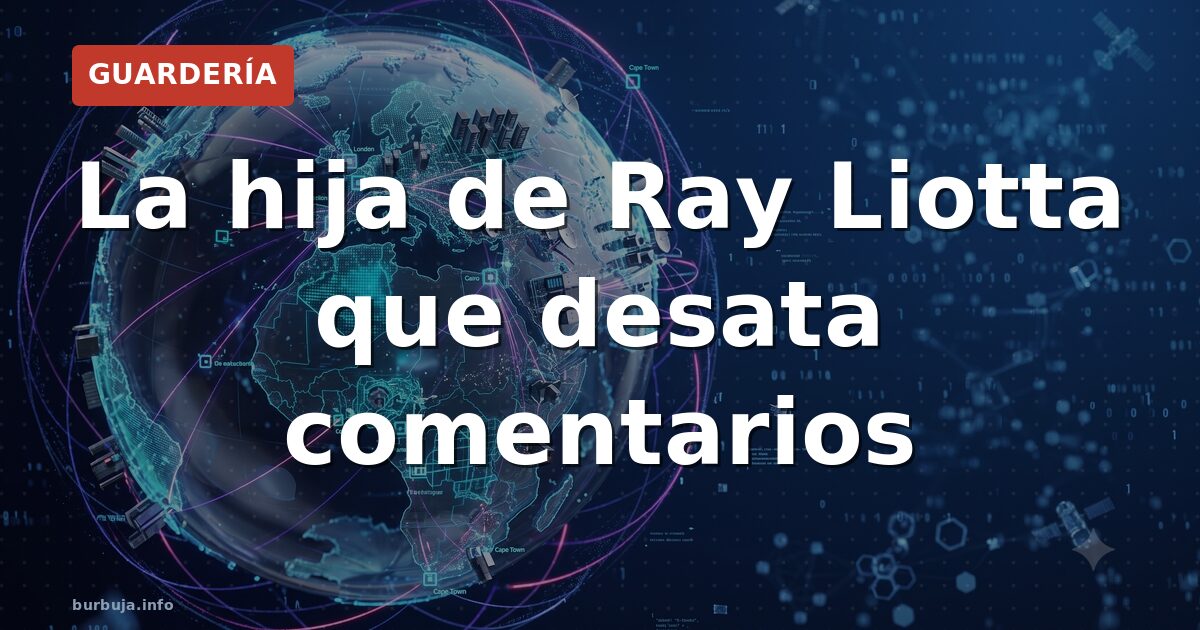Hija de Ray Liotta desata comentarios divididos