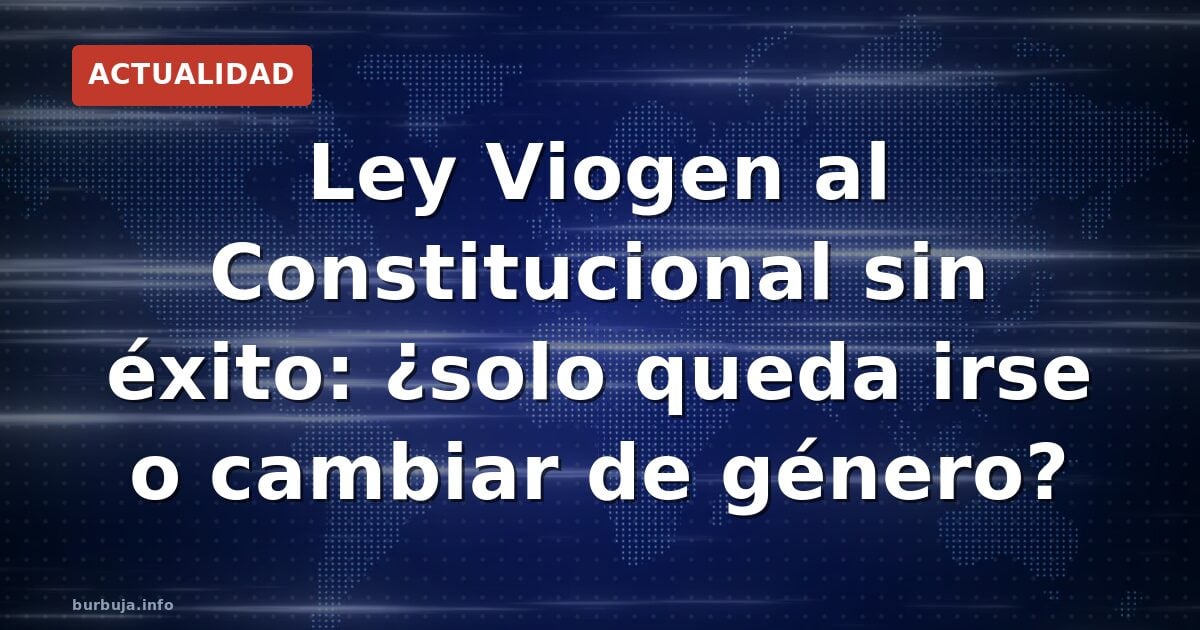Llevar la discriminación viogen a tribunales: batalla cuesta arriba