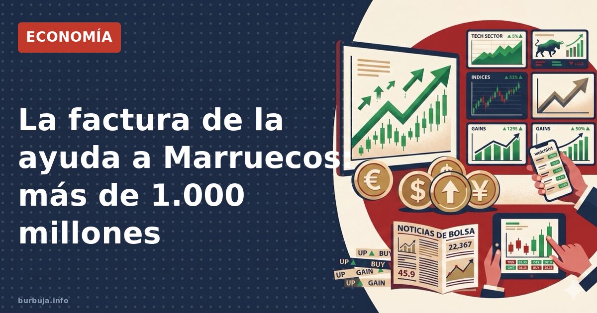 La factura de la ayuda a Marruecos: más de 1.000 millones