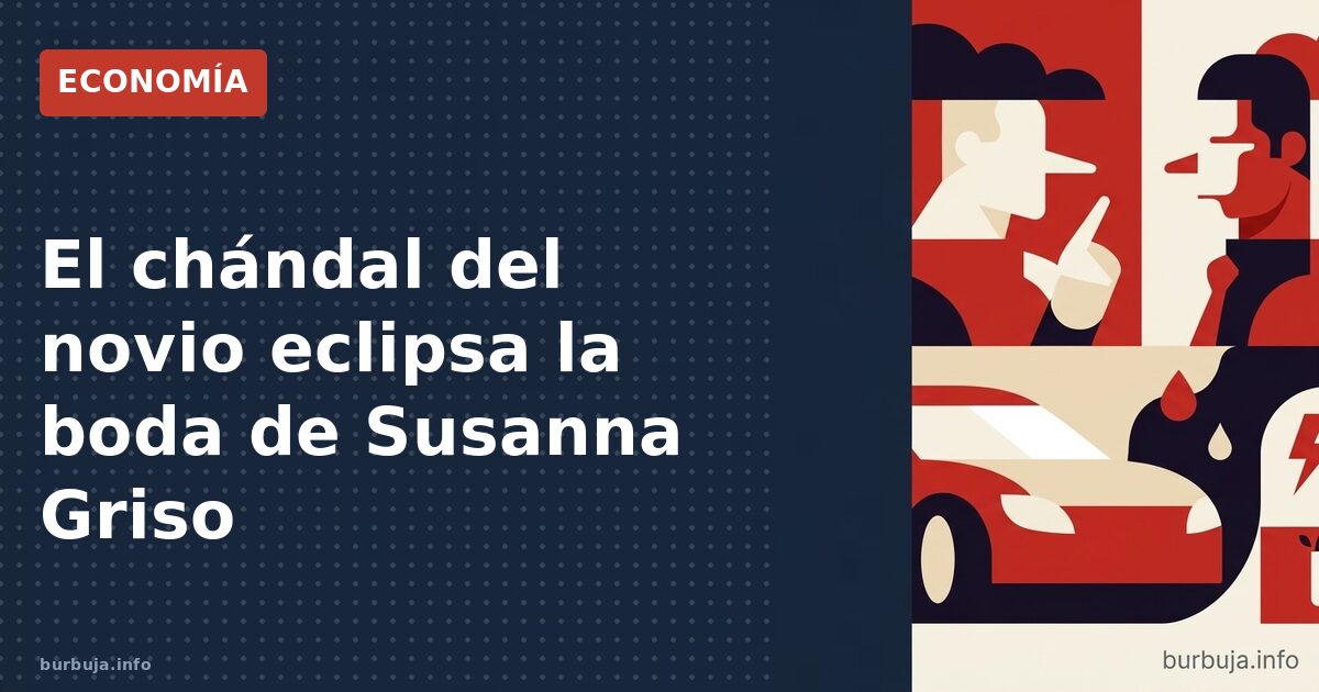 El curioso atuendo del novio de Susanna Griso