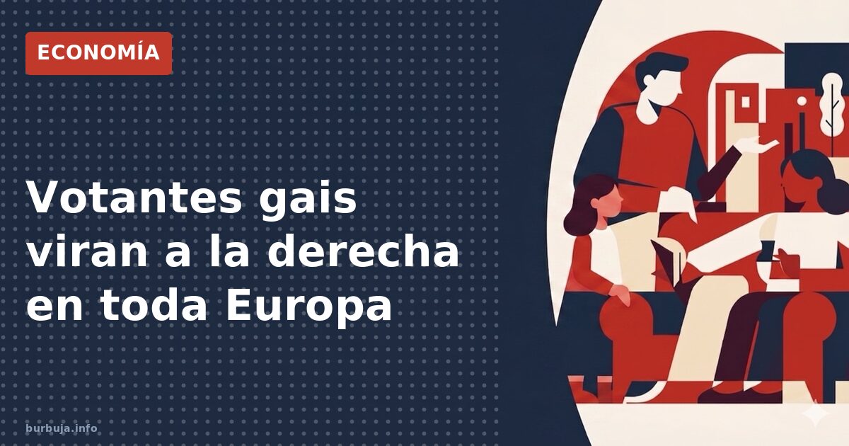 El voto LGTB gira a la derecha en Europa ¿causa o efecto?