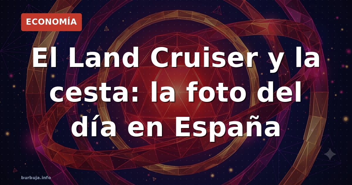 El Land Cruiser y la cesta: la foto del día en España