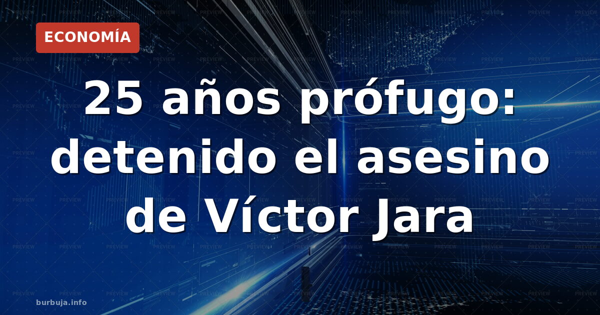25 años prófugo: detenido el asesino de Víctor Jara