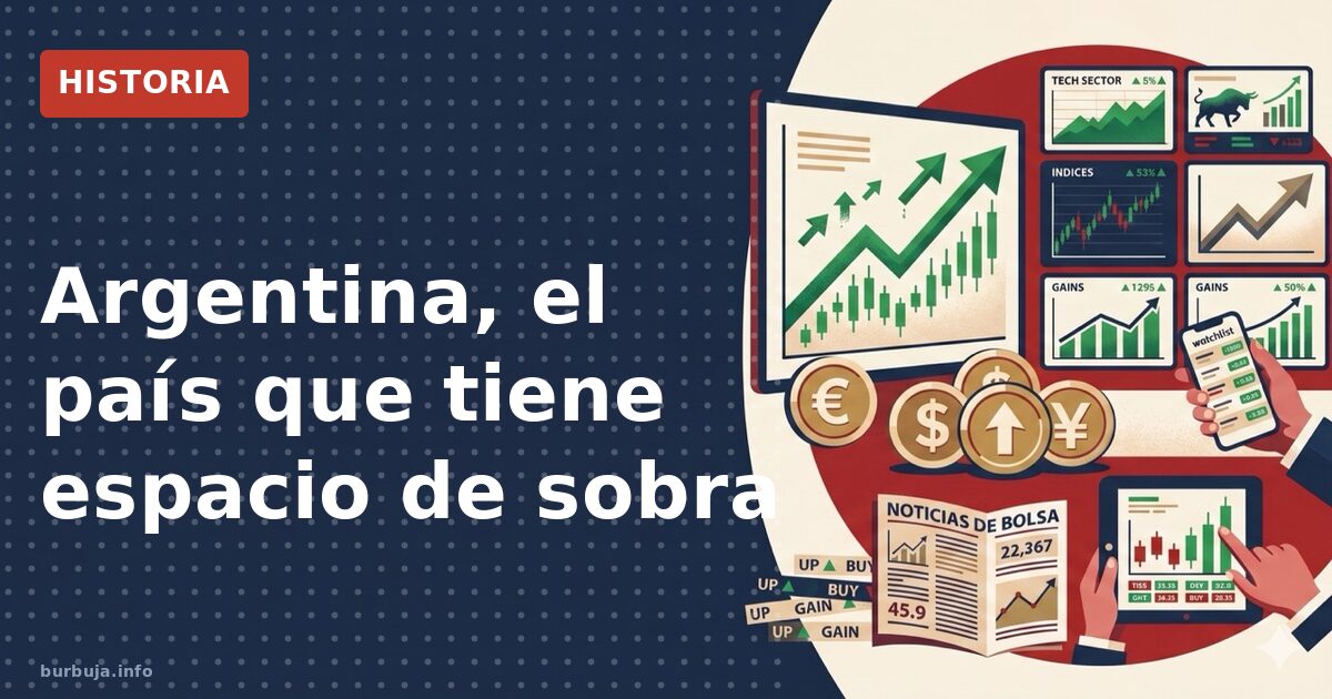 Argentina, el país que tiene espacio de sobra