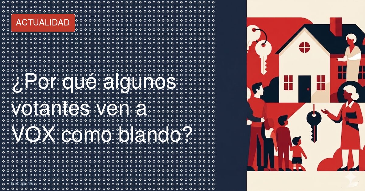 ¿VOX demasiado blando? El debate que divide a la derecha