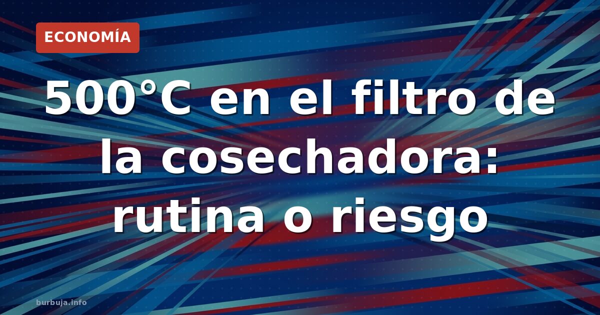 500°C en el filtro: el precio de la norma