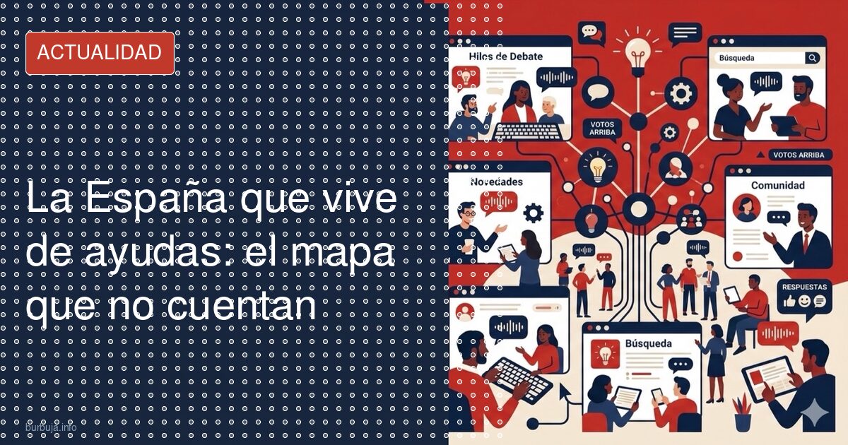 Más de la mitad vive de ayudas: el mapa que duele