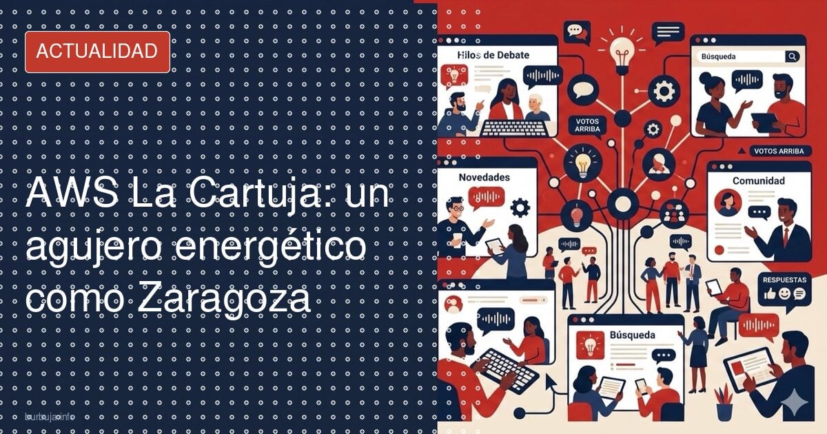 Un datacenter de AWS que consume como toda Zaragoza ¿burbuja