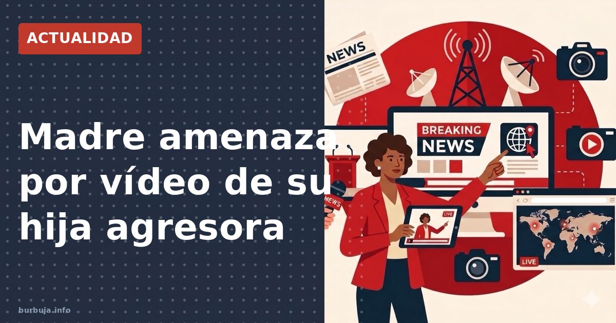 Amenazas de la madre de la agresora viral