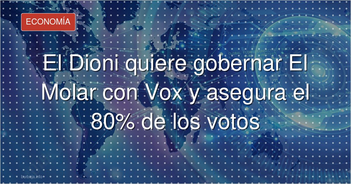El Dioni: 80% de los votos para ser alcalde
