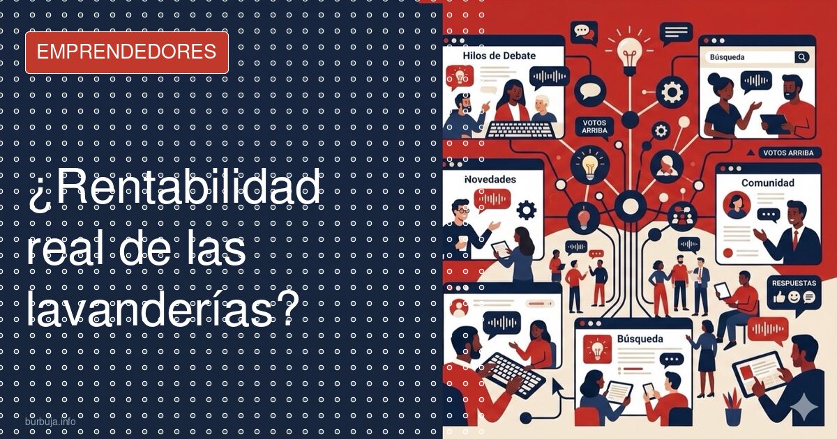 La falsa mina de las lavanderías autoservicio