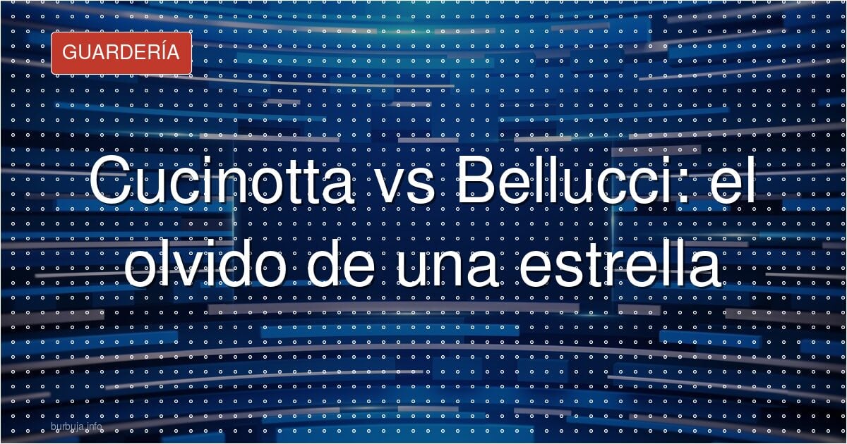 Cucinotta: la justicia poética tras Bellucci