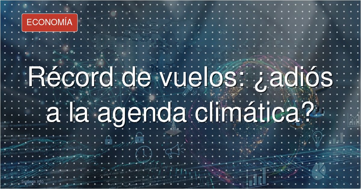 Mañana, récord histórico de vuelos en España