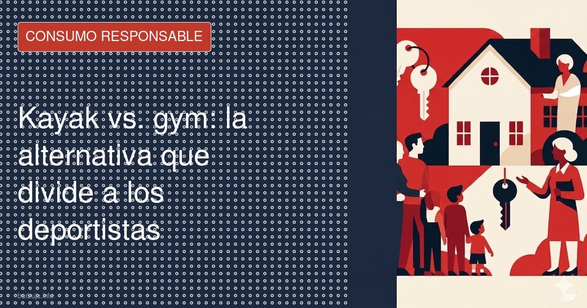 Kayak vs. gym: la alternativa que divide a los deportistas