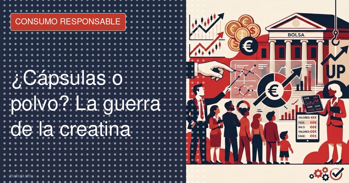 ¿Cápsulas o polvo? La guerra de la creatina
