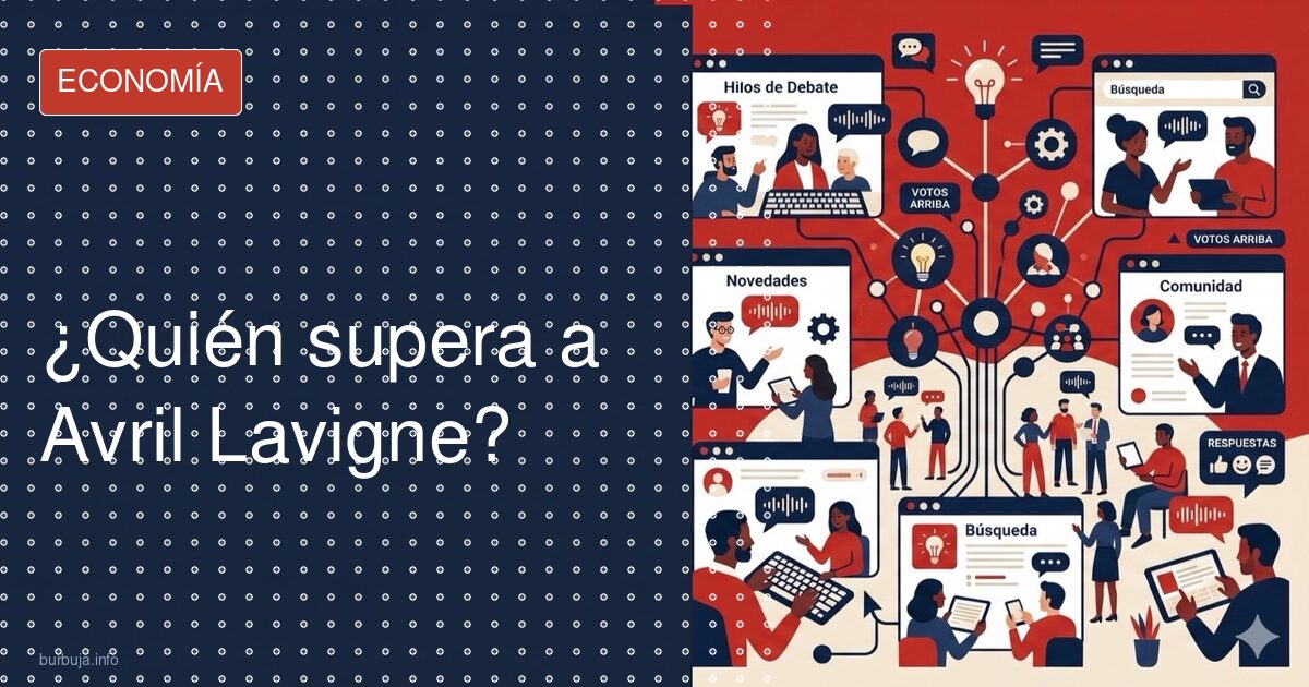 ¿Quién supera a Avril Lavigne?
