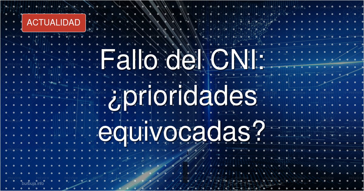 Inteligencia española: fallo anunciado