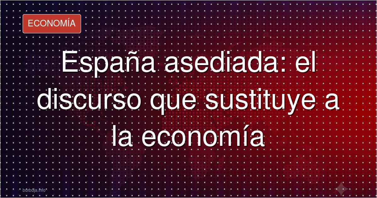 España asediada: el discurso que sustituye a la economía