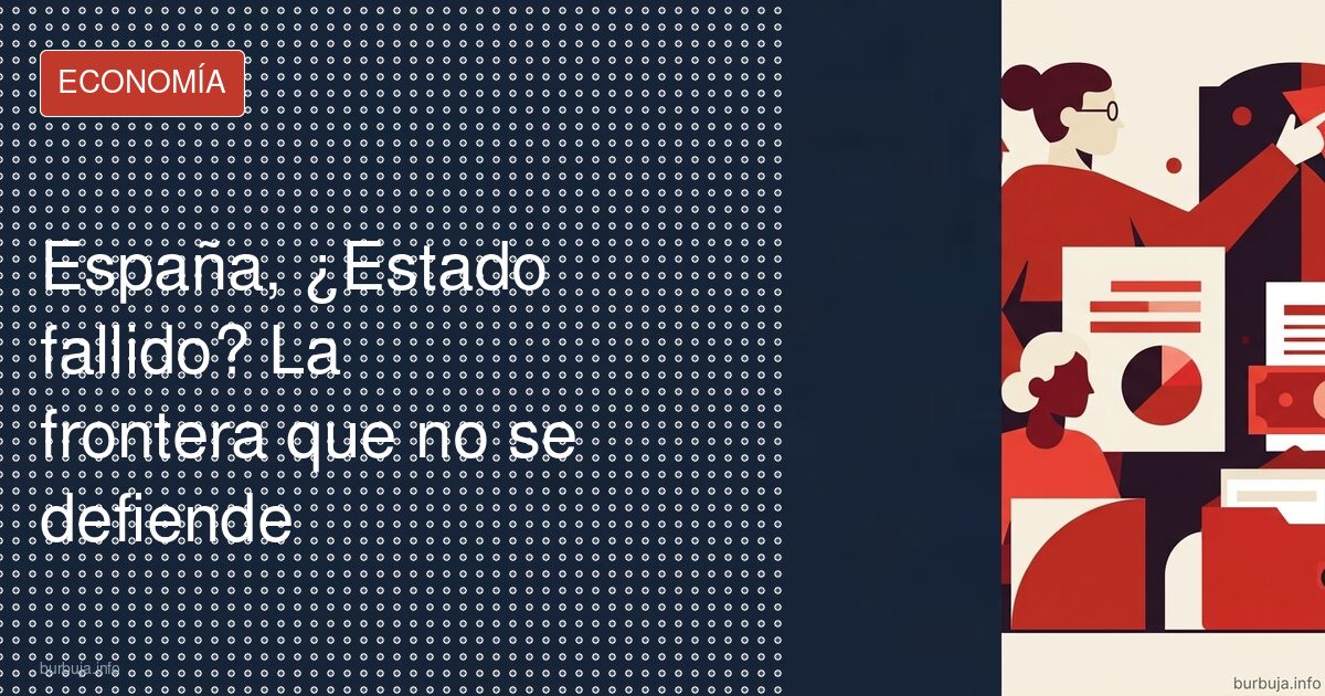 ¿España, Estado fallido? La pregunta incómoda